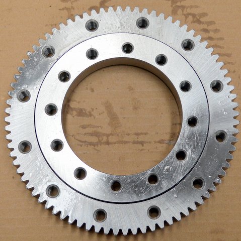 Small Slewing Bearing outer-geared custom made 160mm