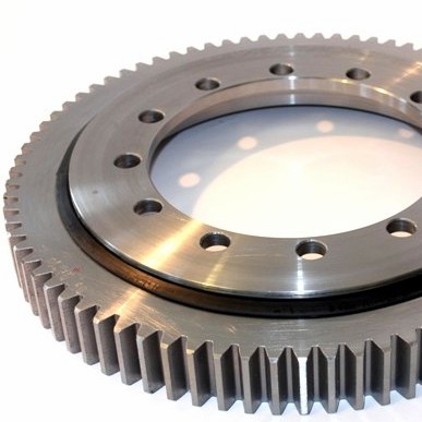 Slewing bearings for tower cranes