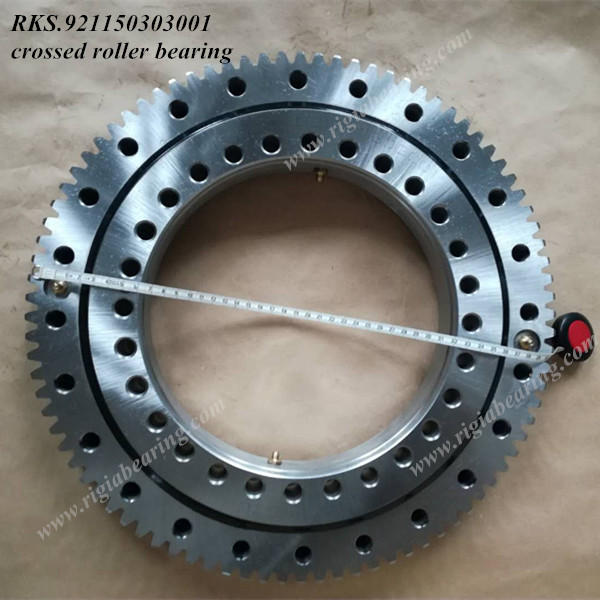 RKS.921150303001 crossed roller slew bearing